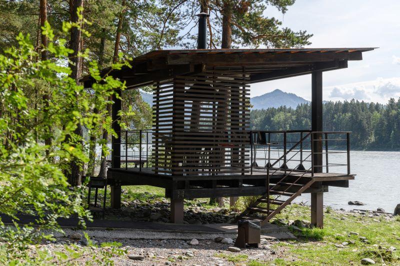 АЛТИКА беседки на берегу