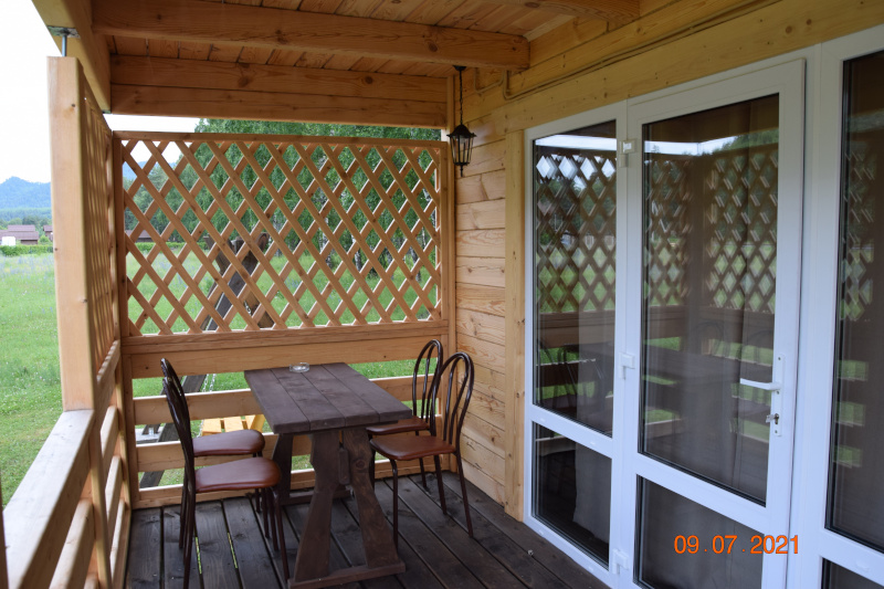 Дом панорамные окна Горный Алтай