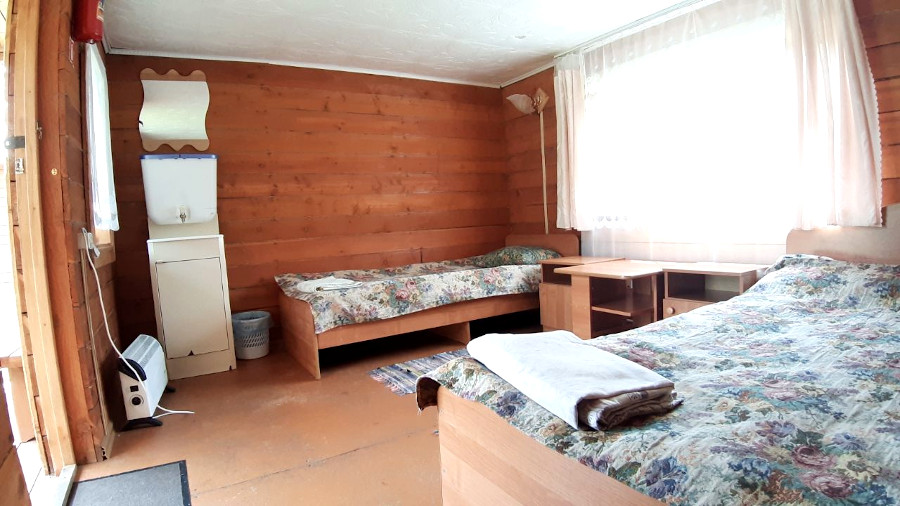 3-местные утепленные домики №4, №5, №6, №7