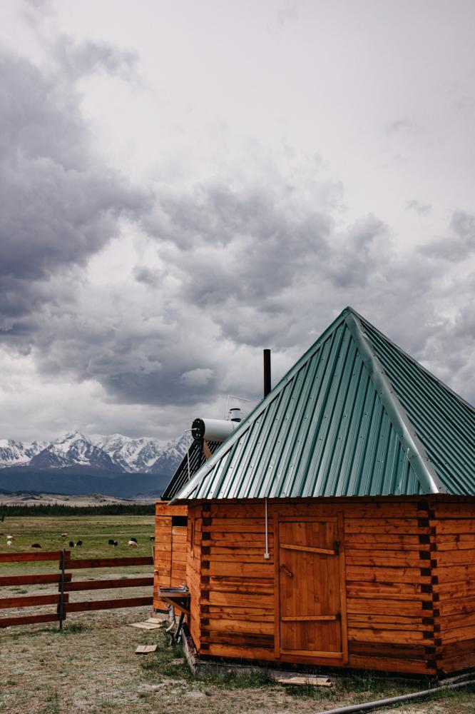 баня с душем 