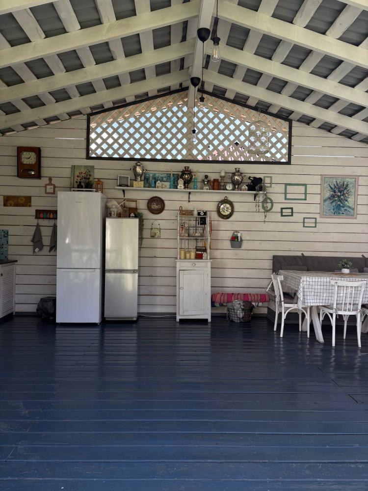 Уютная беседка-кухня