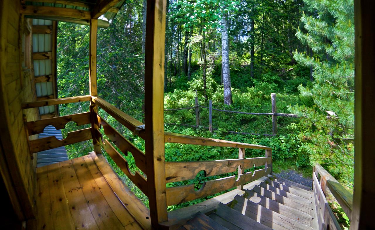 Второй этаж дома №2 на Телецком озере