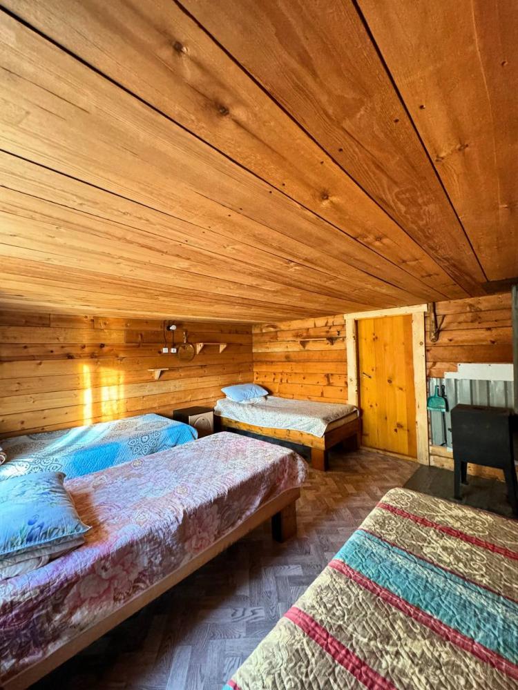 Дом 4-хместный с односпальными кроватями и террасой