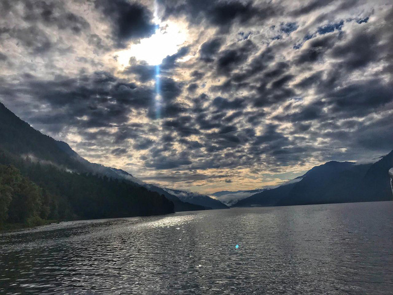 Юг Телецкого озера отдых