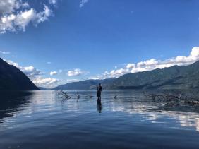 Юг Телецкого озера отдых