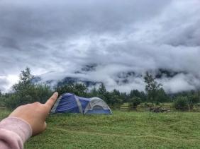 Юг Телецкого озера отдых в палатках