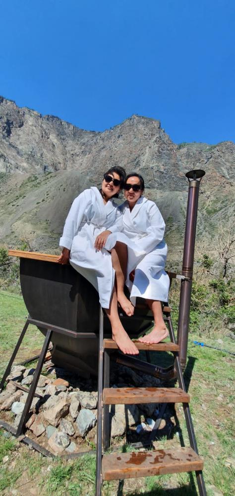 Алтай банный чан долина Чулышмана