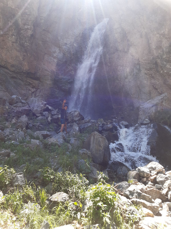 Уту-Кайа водопад Алтай