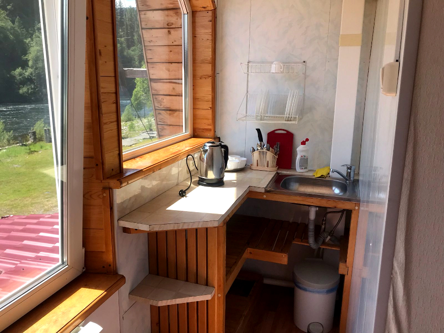 Корпус Избушка, II этаж. Апартаменты 4-х местные