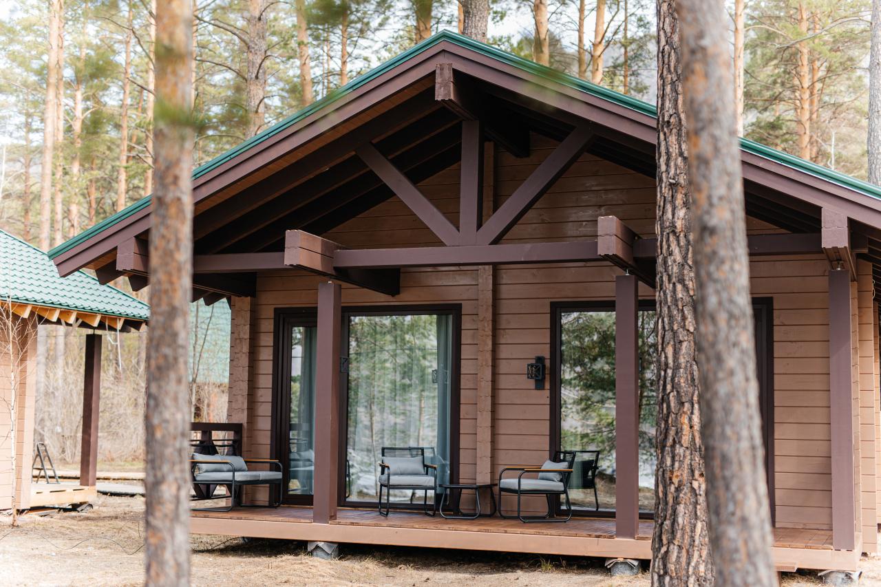 Шале люкс двухкомнатный 1 линия  