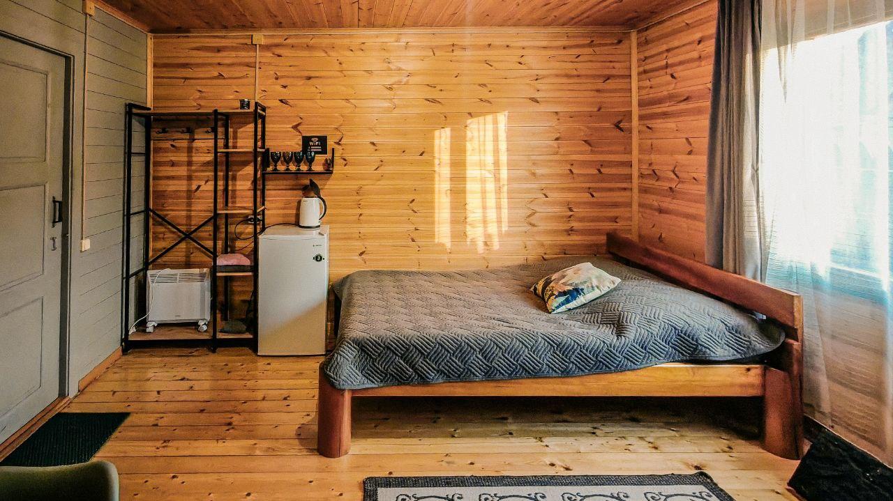 Дом 20 м2 с двумя двуспальными кроватями