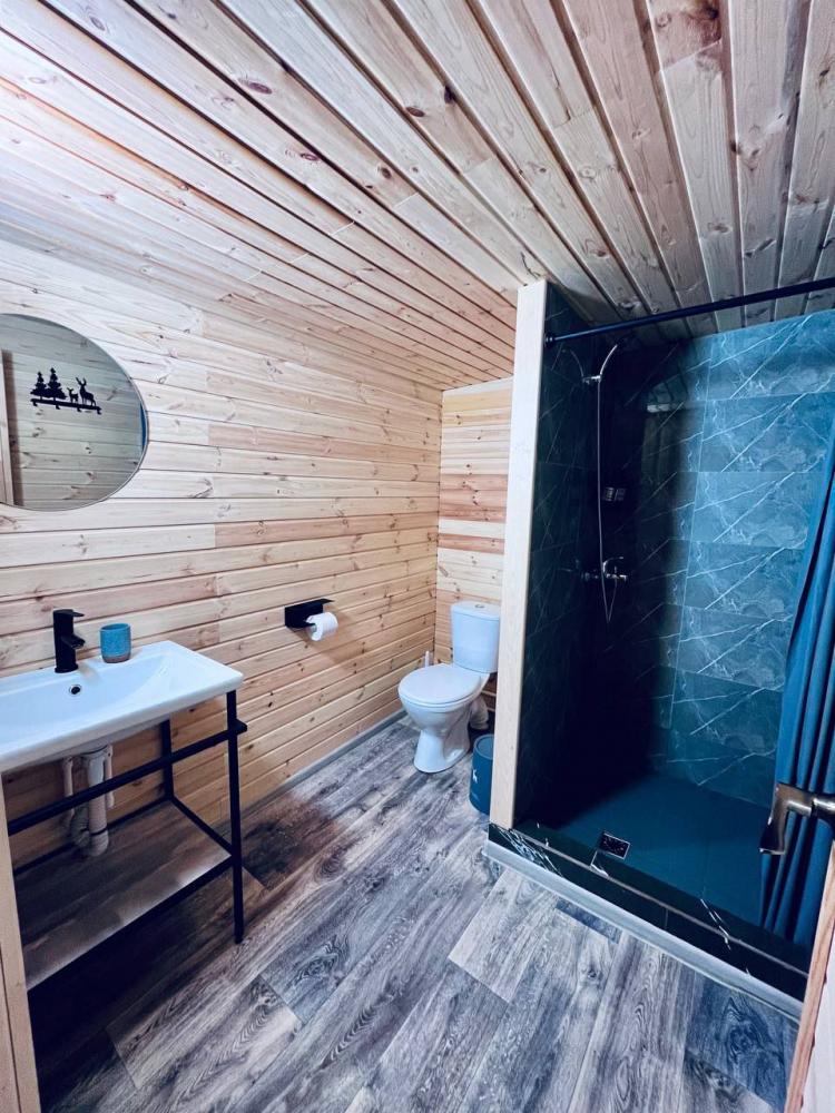 Дом 20 м2 с двумя двуспальными кроватями