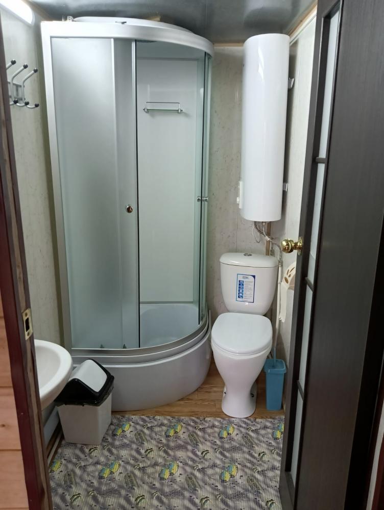 Санузел с душем в доме