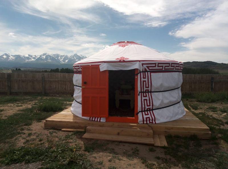 Юрта село Курай Алтай