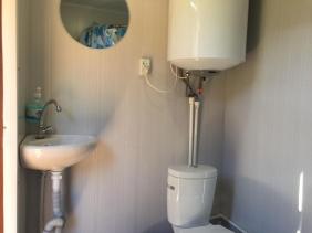 Благоустроенный туалет на территории