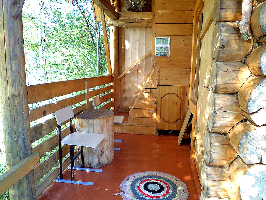 Маленький домик, терраса на I этаже