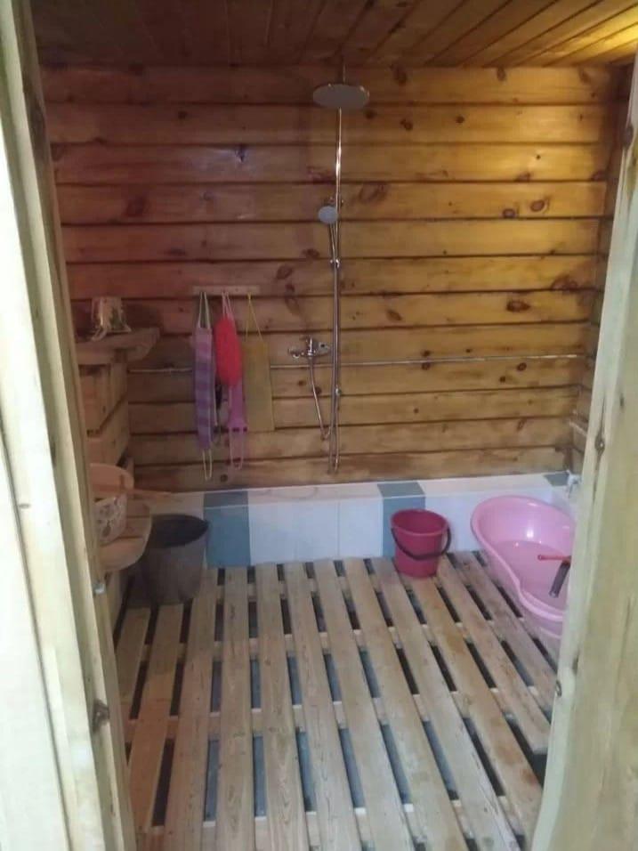 Душевая в бане