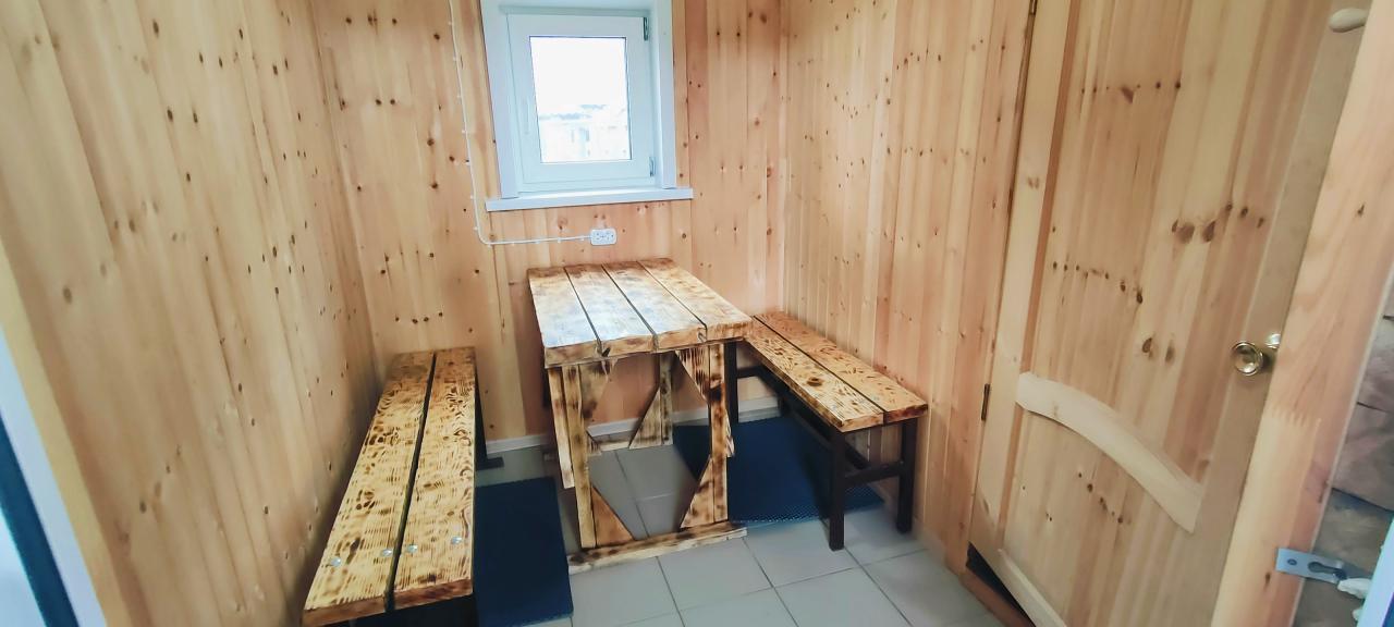 Баня. Предбанник.