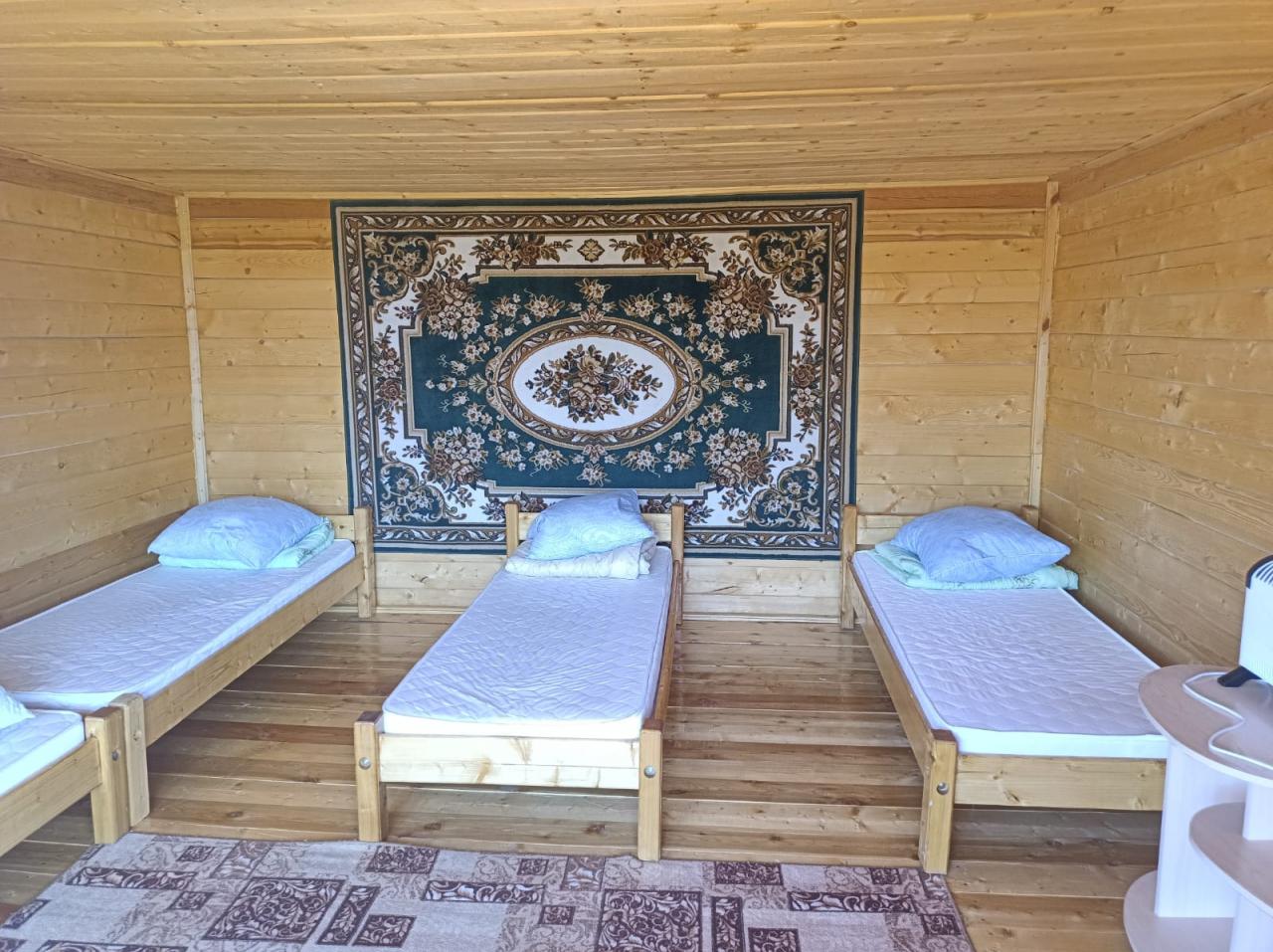 Номер 3-хместный благоустроенный (душ, туалет)