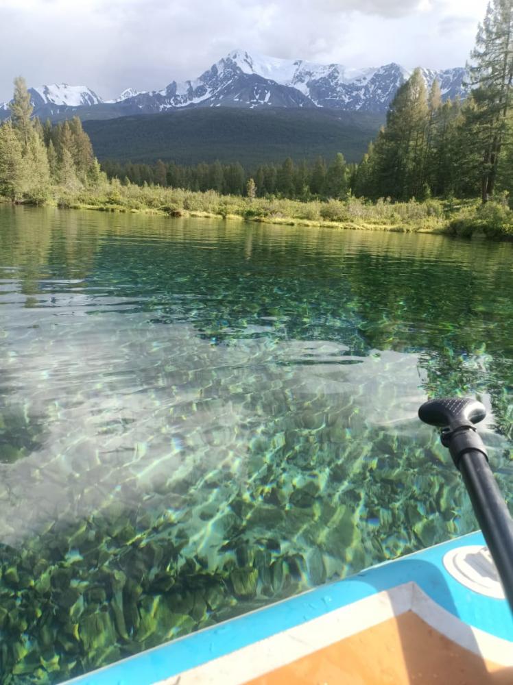 Горное озеро на Алтае