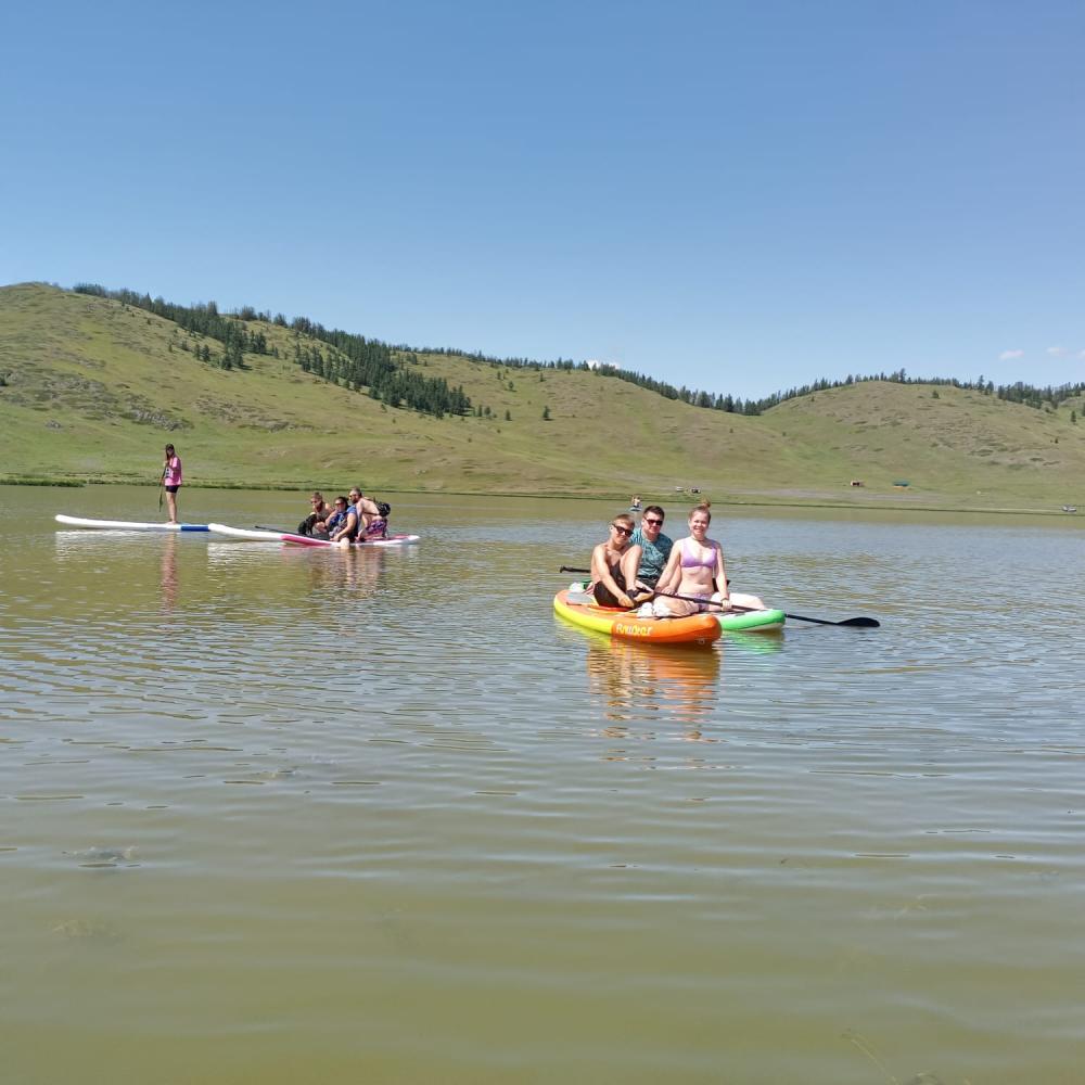 Развлечения на Алтае сап-борд в Кош-Агачском районе