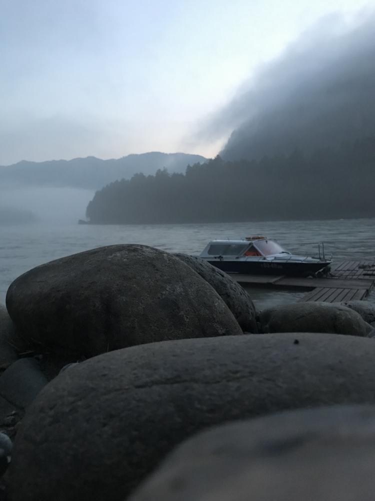 Причал, утро