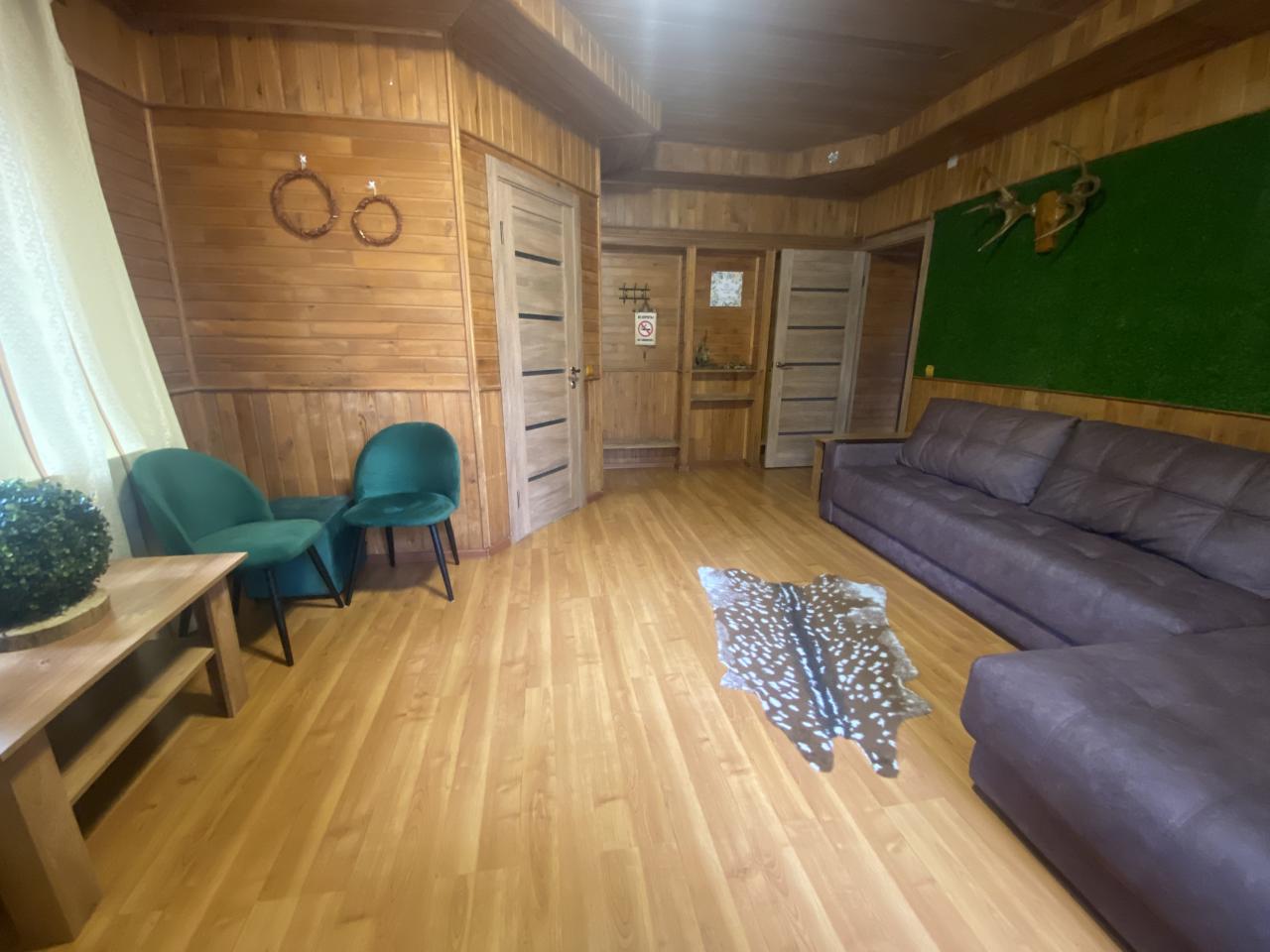 Коттедж, гостиная