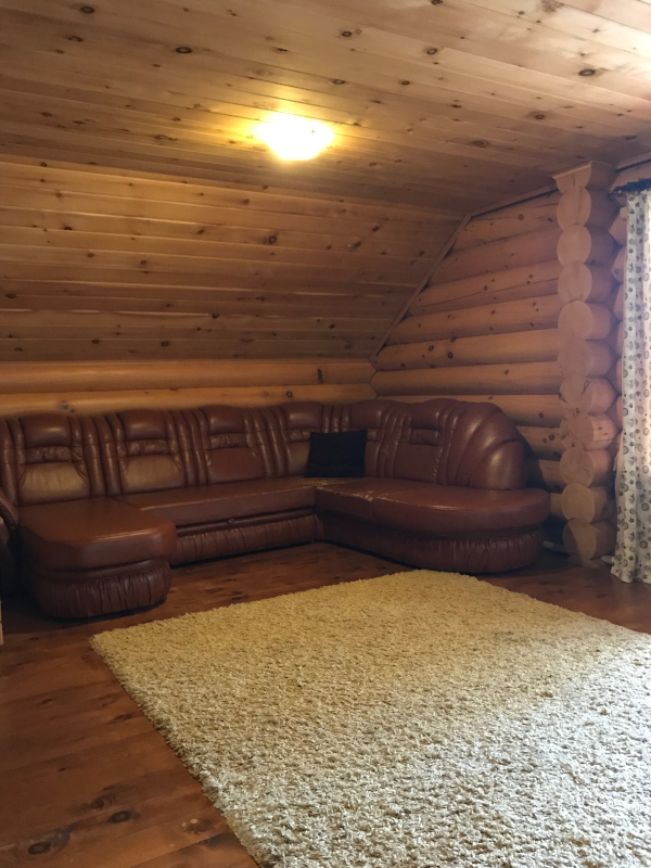 Кедровый дом гостиная 2 этаж