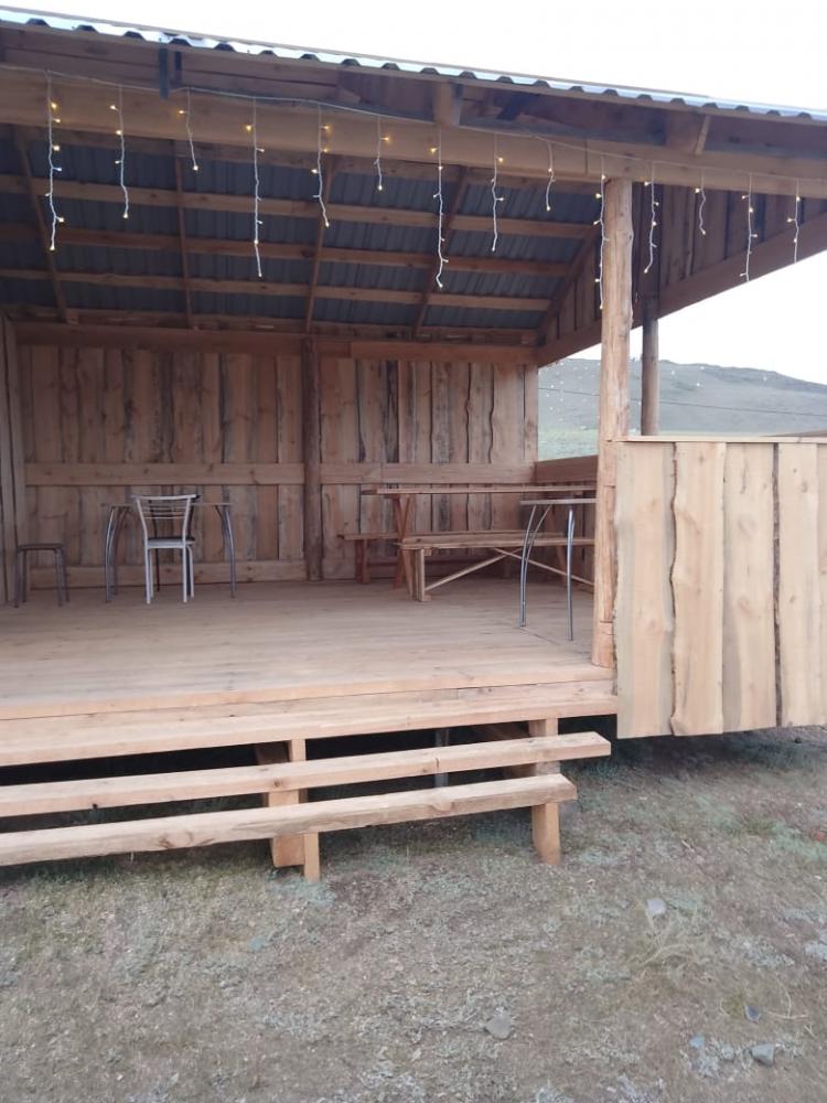 Летняя беседка-кухня