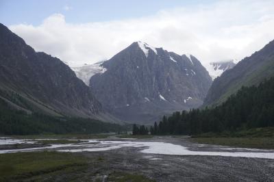 Долина реки Актру Алтай