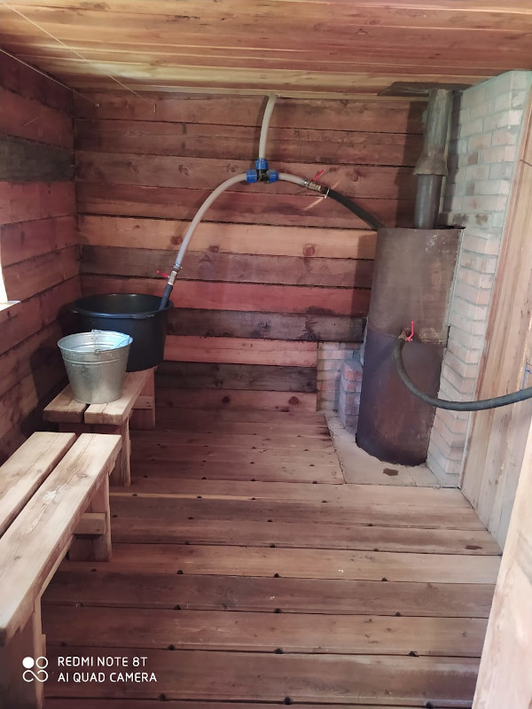 Баня из трех отделений