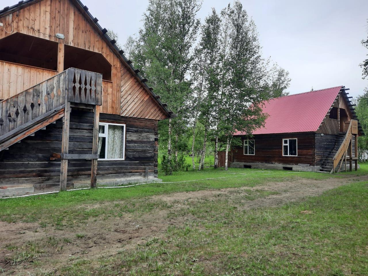 Дома на 9 и 14 мест база отдыха "Чулышман" Телецкое озеро