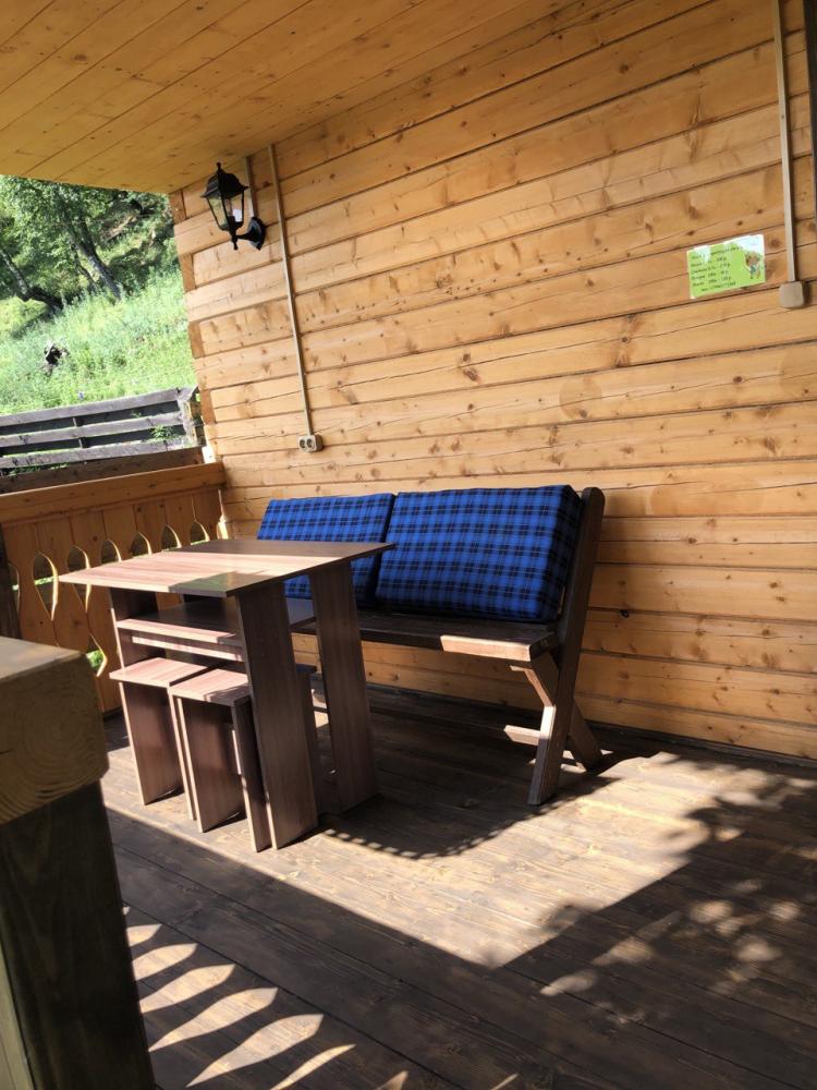 Веранда домика №3