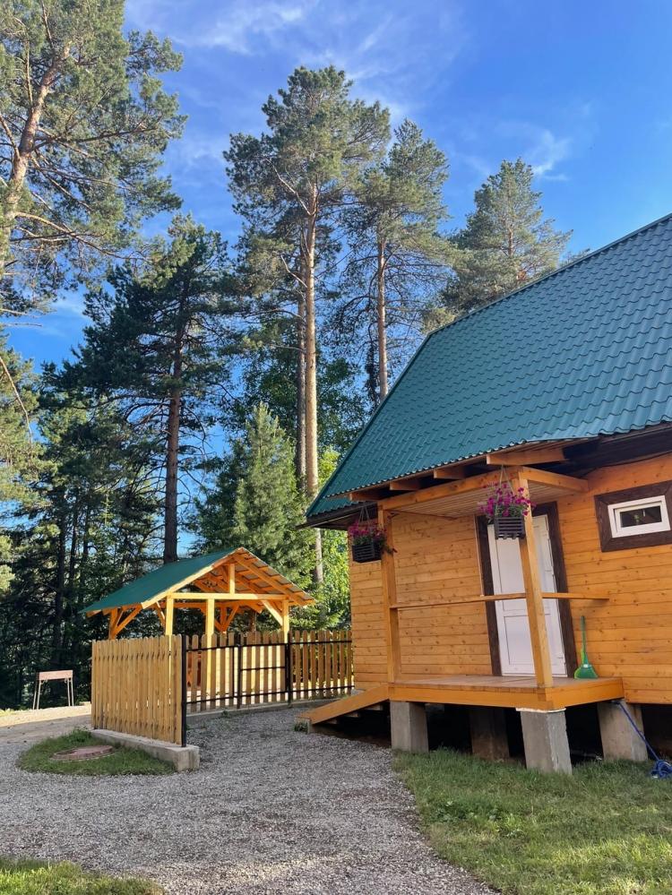 Дом "Кедровка" с беседкой