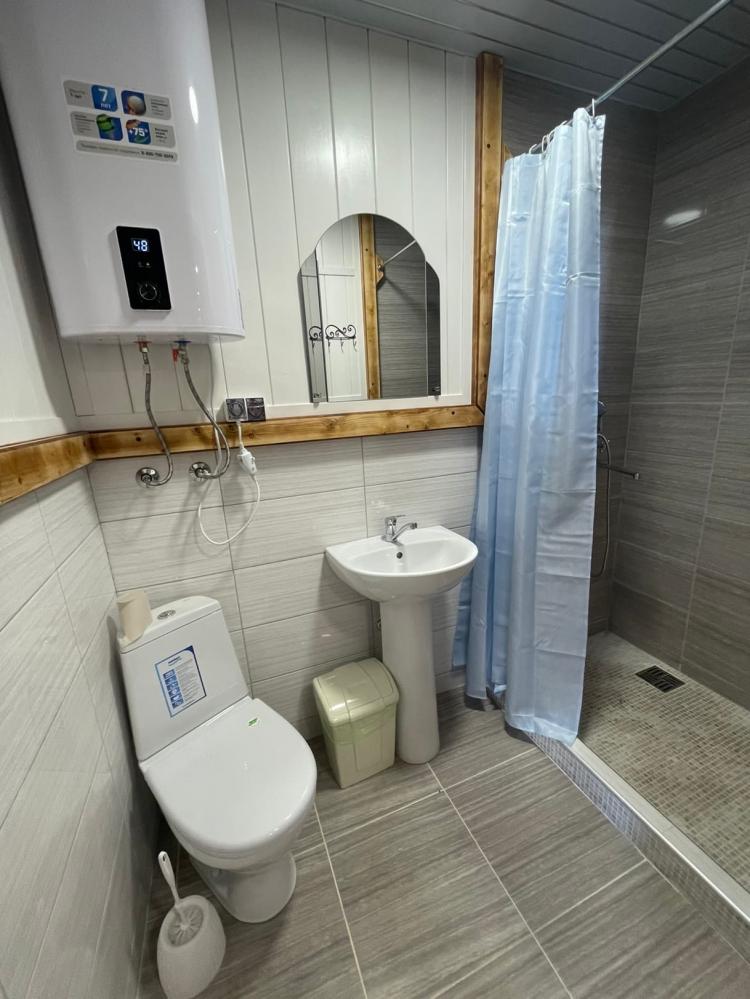 Коттедж №2  первый этаж санузел с душем