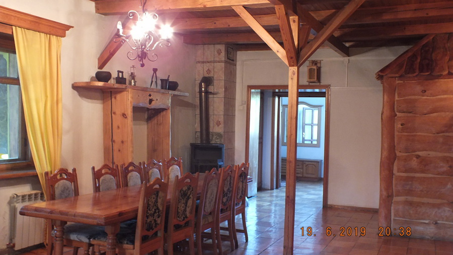 Гостиная с камином