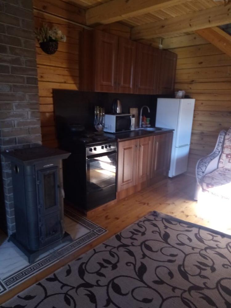 Дом №3 двухэтажный из бруса, с печью-камином, 1-5 чел.