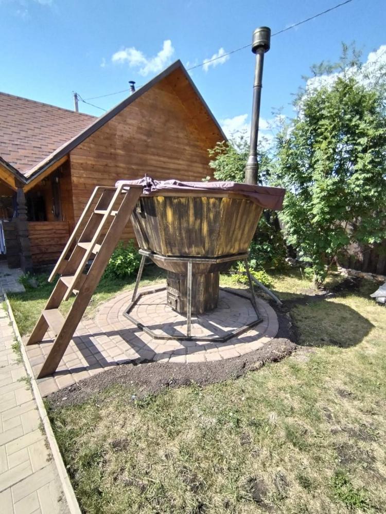 Банный чан отдых Горный Чарыш Алтай