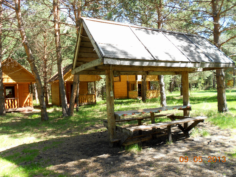 Утепленные домики, беседка