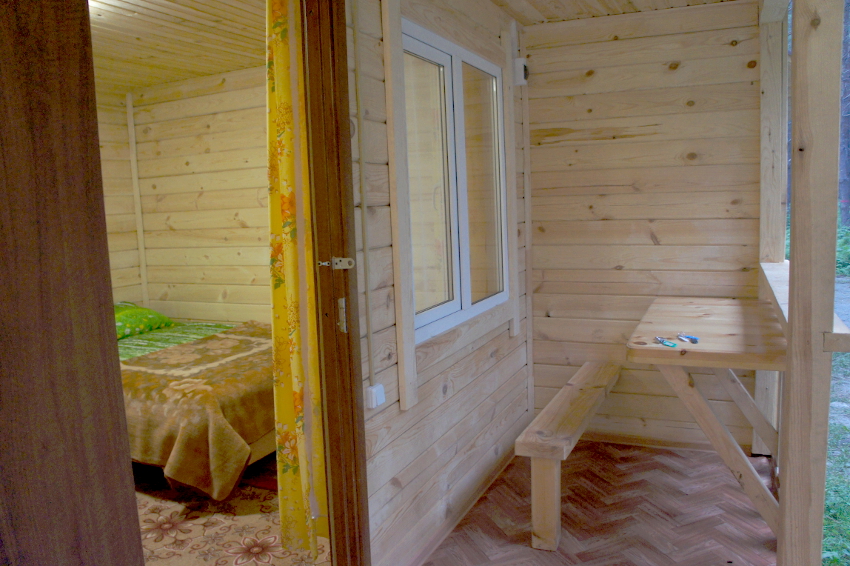 Благоустроенный домик, веранда