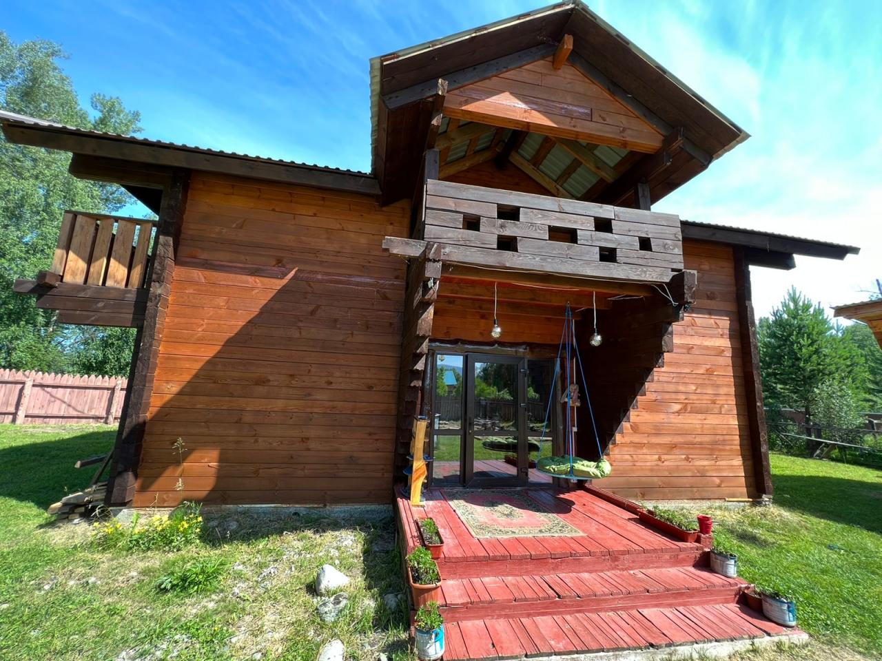 Горный Алтай коттедж у реки Катунь