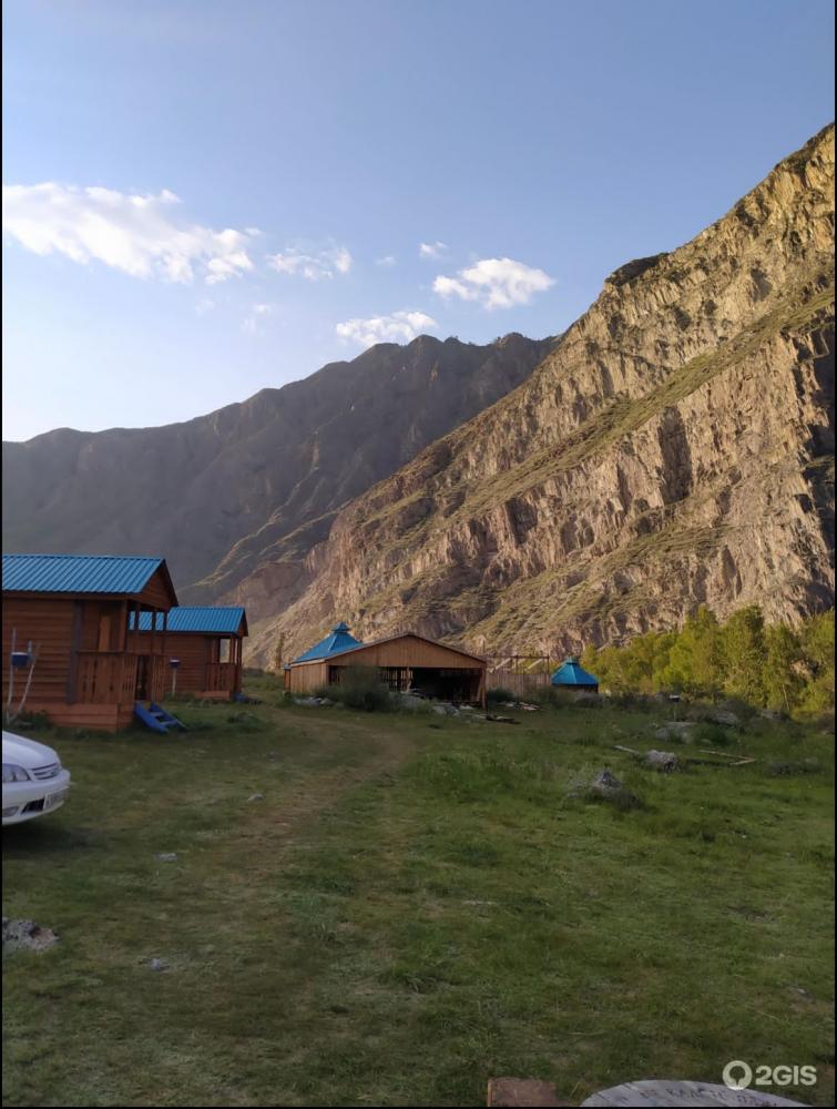 Алтай база отдыха "Арчынду" за перевалом Чике-Таман с. Малый Яломан