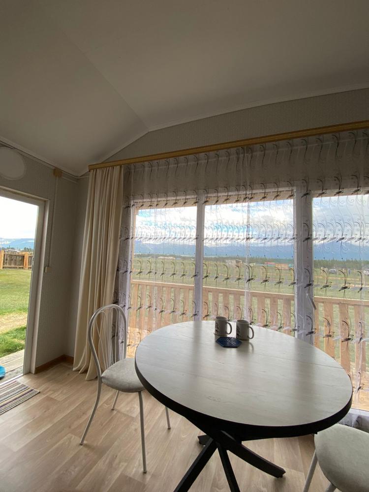 2-хместный благоустроенный домик с мини-кухней