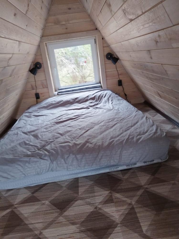 Дом А-фрейм в Горном Алтае в селе Камлак