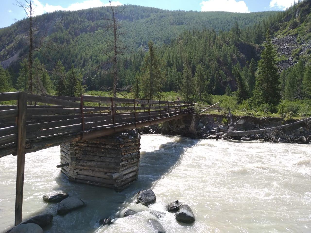 Заброска Мажойский мост Горный Алтай