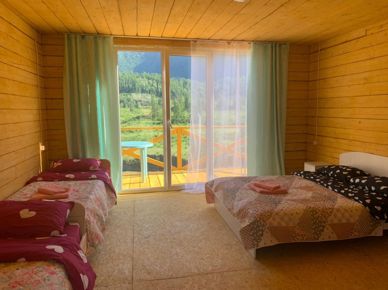 Четырехместный дом Алтай Чибит база отдыха "Тоолос"