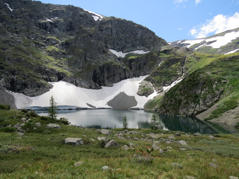 Второе озеро Красной горы