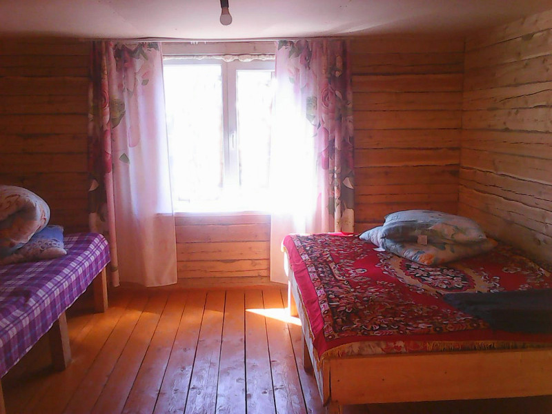 Первый этаж дома из бруса