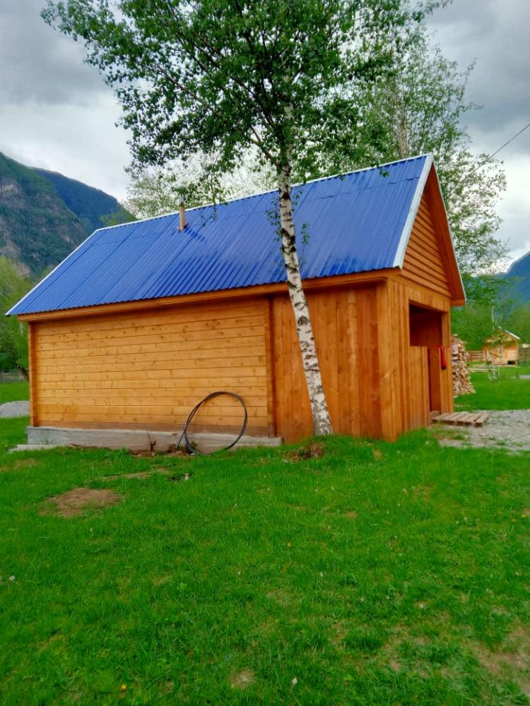 Благоустроенный 4-хместный домик