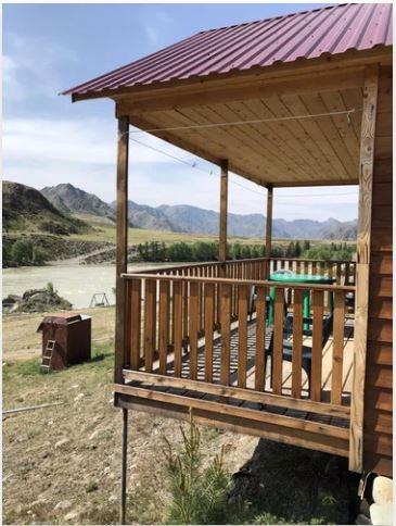 Зимний домик на базе "Карбан" в Куюсе